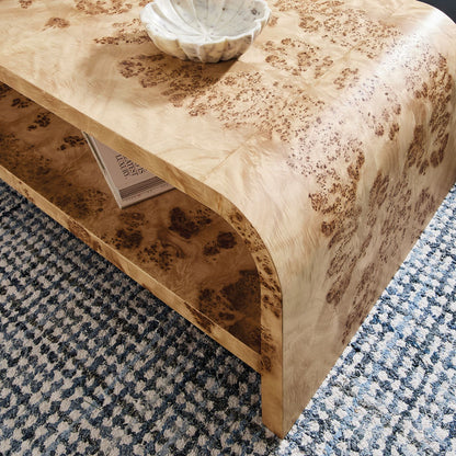Serena Burl Coffee Table