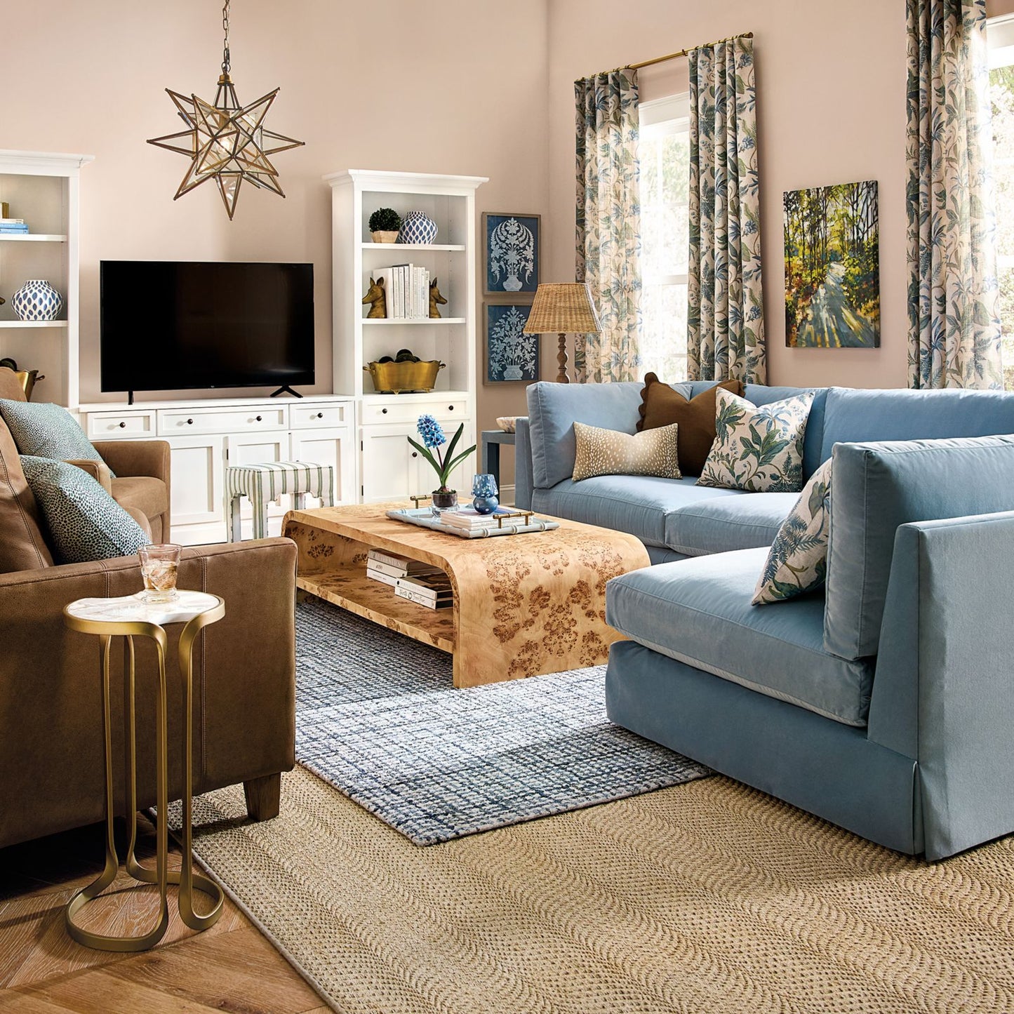 Serena Burl Coffee Table