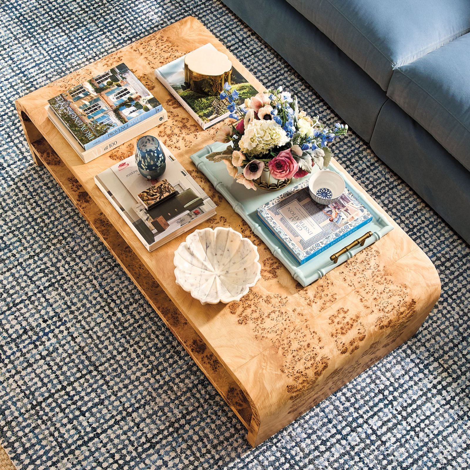 Serena Burl Coffee Table