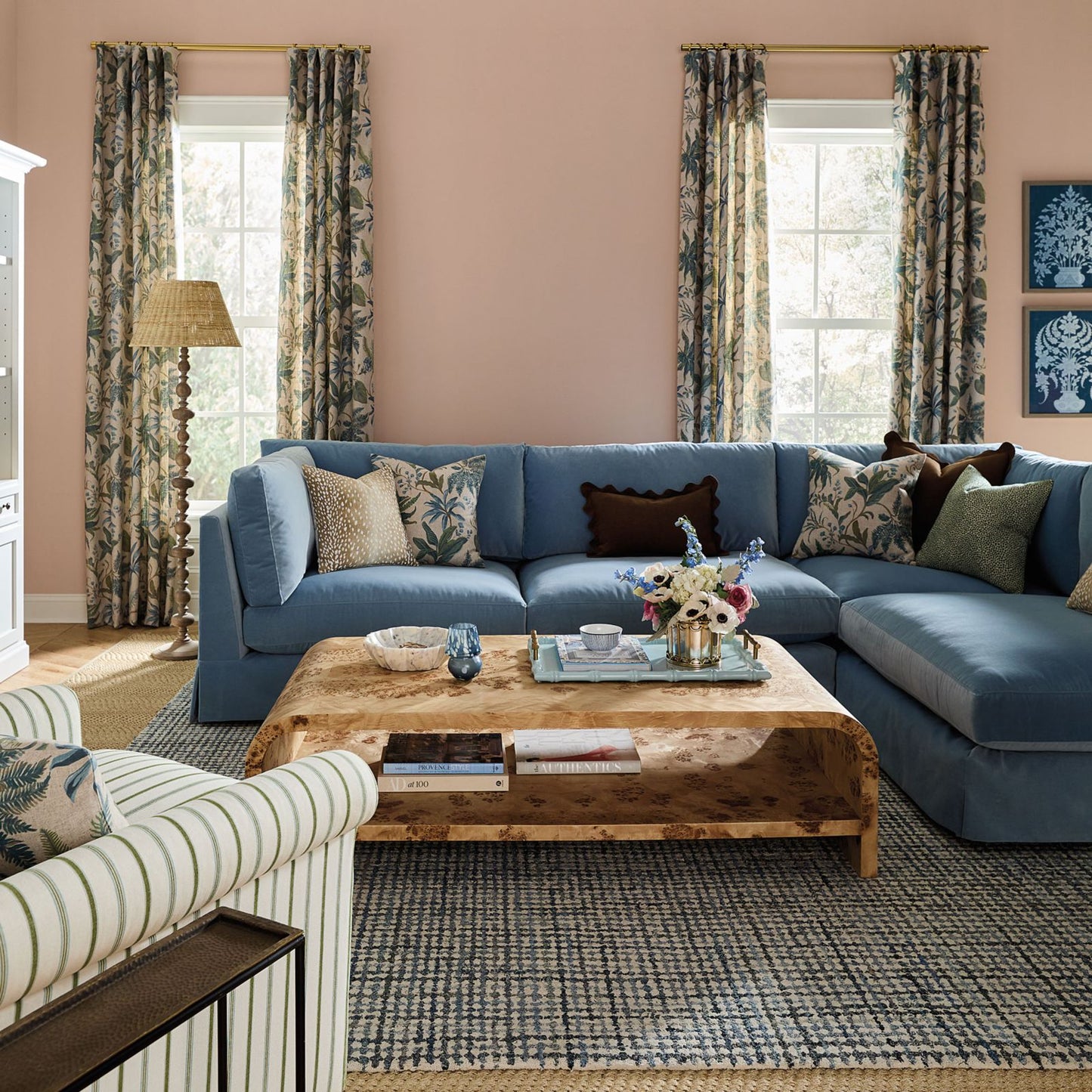 Serena Burl Coffee Table