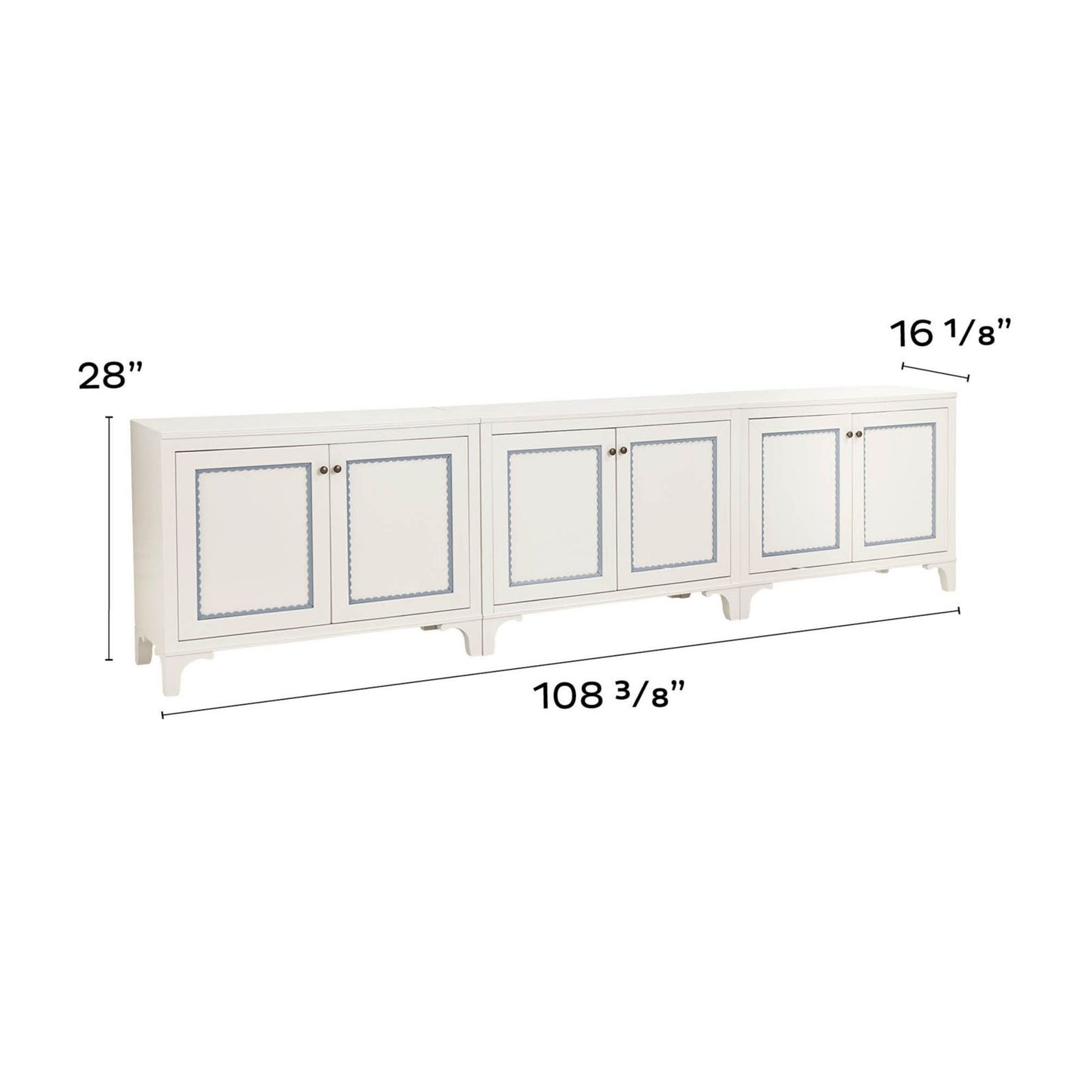 Jennings 3-Piece Media Console