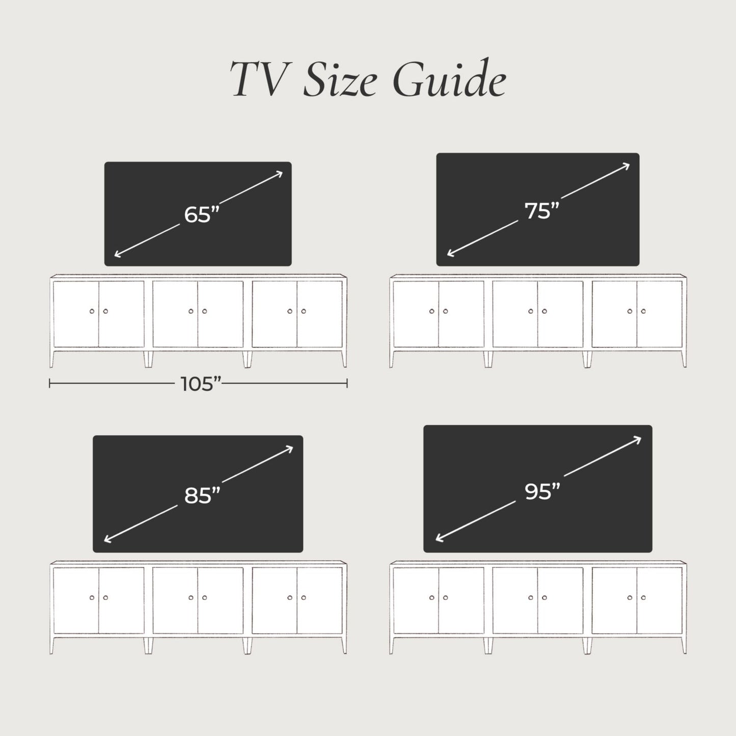 Jennings 3-Piece Media Console