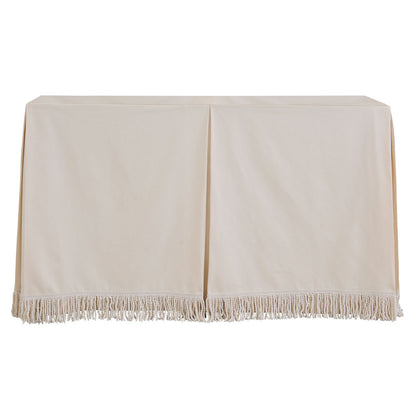 Essential Console Tablecloth Fringed