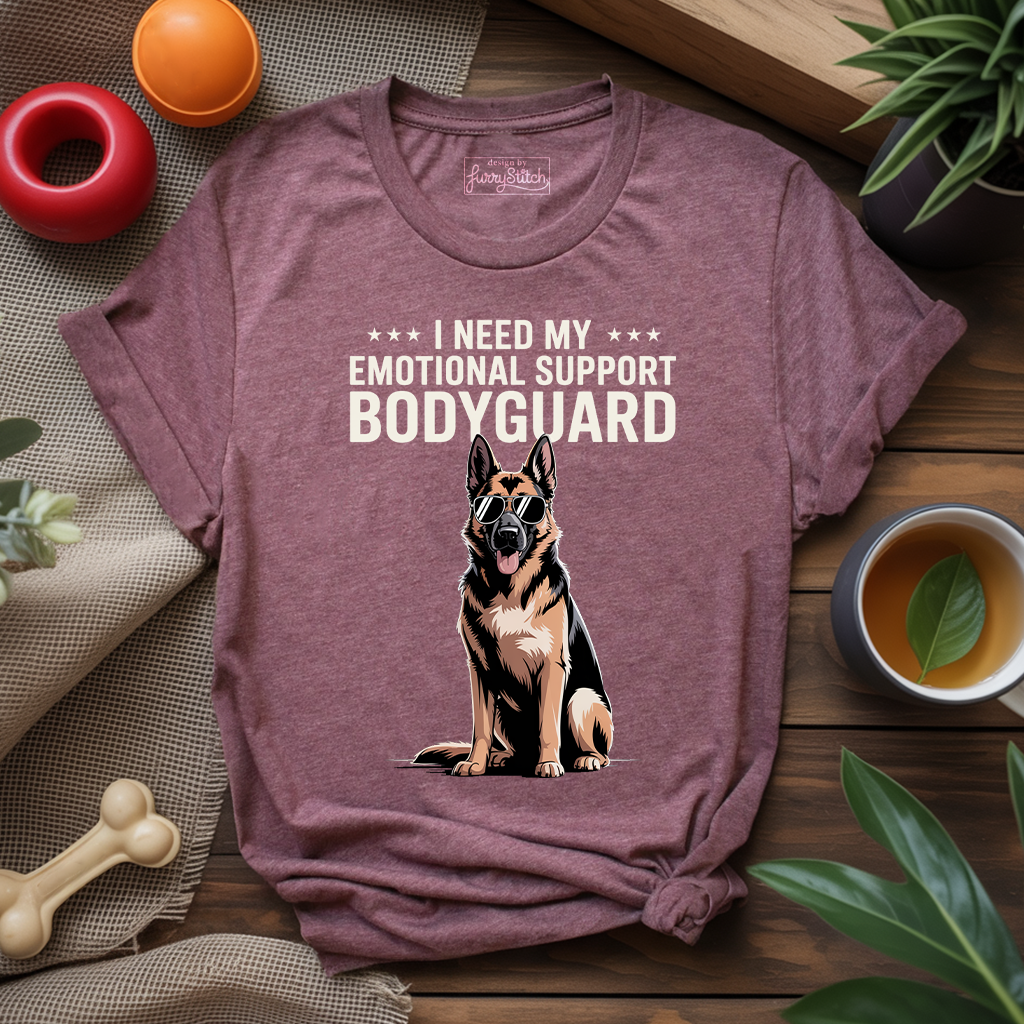 Emotional Support Bodyguard T-shirt