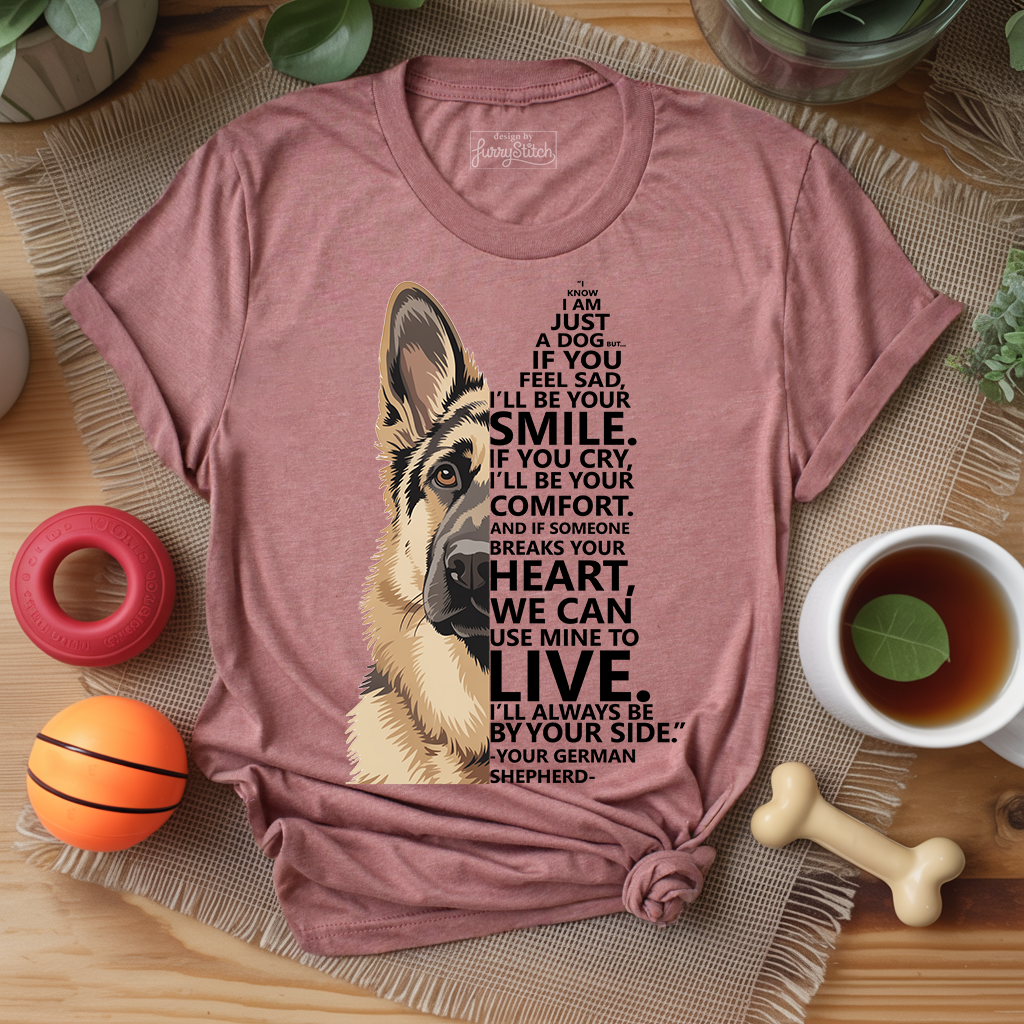 Always By Your Side GSD T-shirt