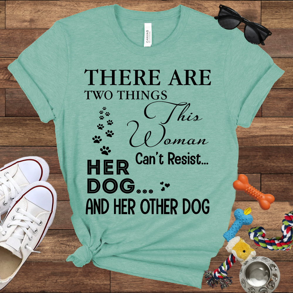 Dog Mom Shirt – Meaningful Gift for Women Who Love Their Dogs Deeply- Bella Canvas T-Shirt