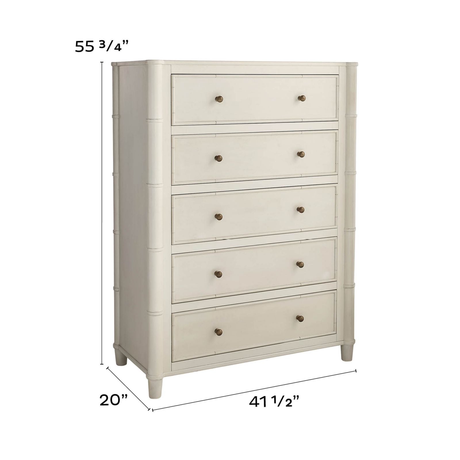 Villandry 5-Drawer Tall Dresser