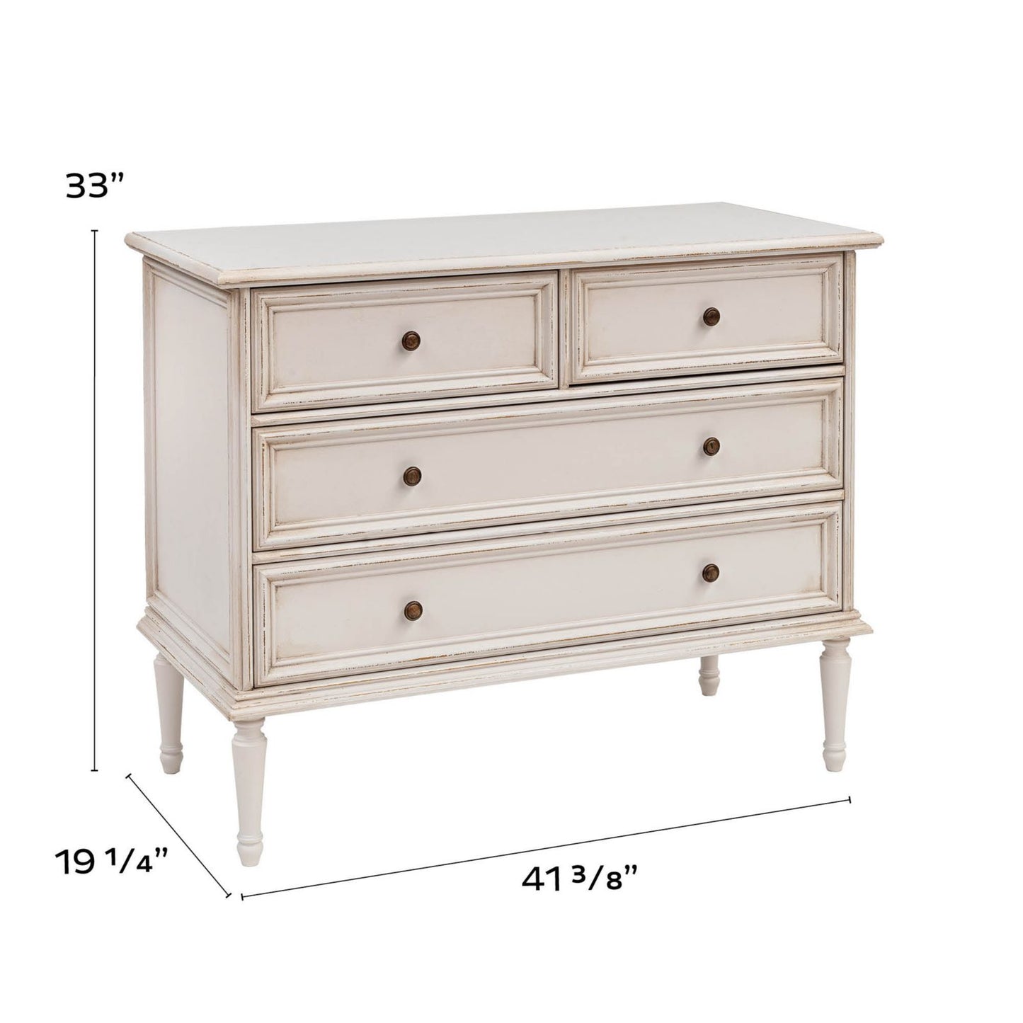 Casa Florentina Emile 4-Drawer Chest