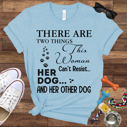 Dog Mom Shirt – Meaningful Gift for Women Who Love Their Dogs Deeply- Bella Canvas T-Shirt