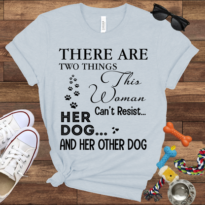 Dog Mom Shirt – Meaningful Gift for Women Who Love Their Dogs Deeply- Bella Canvas T-Shirt