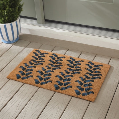 Pierre Wavy Stripe Coir Mat