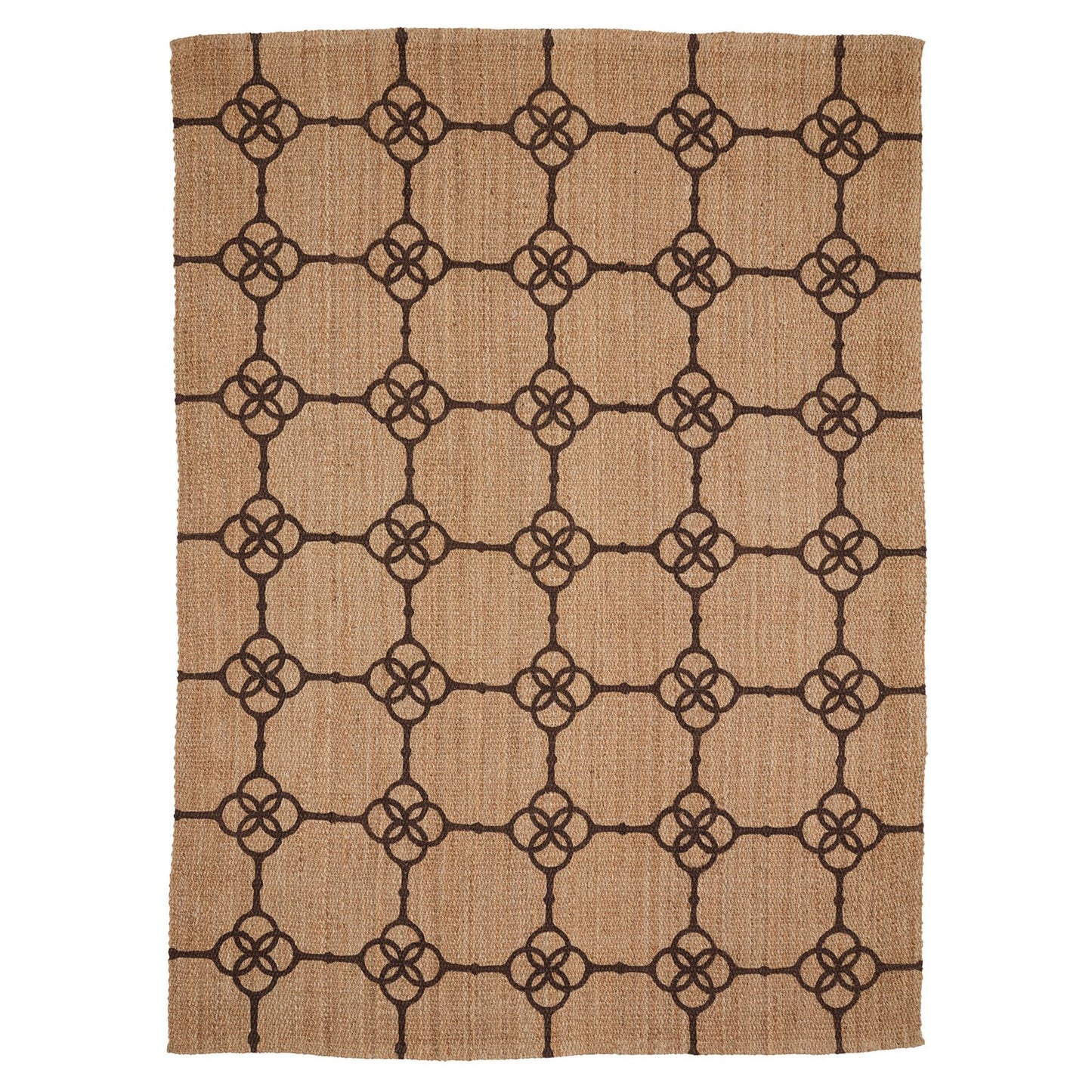 Carson Kressley Geometric Snaffle Bit Jute Rug
