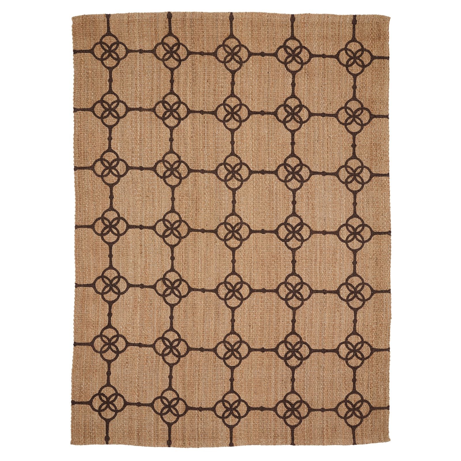 Carson Kressley Geometric Snaffle Bit Jute Rug