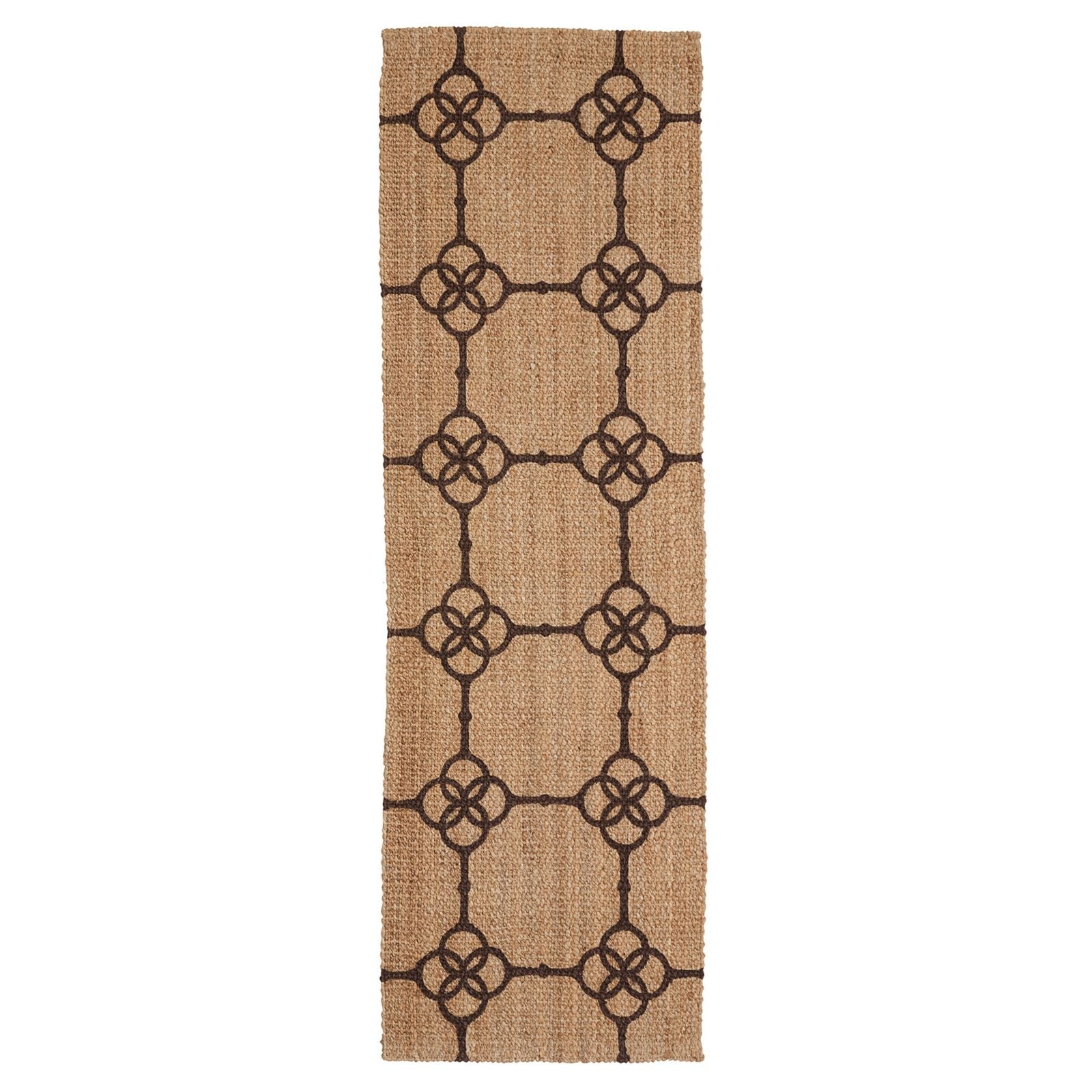 Carson Kressley Geometric Snaffle Bit Jute Rug