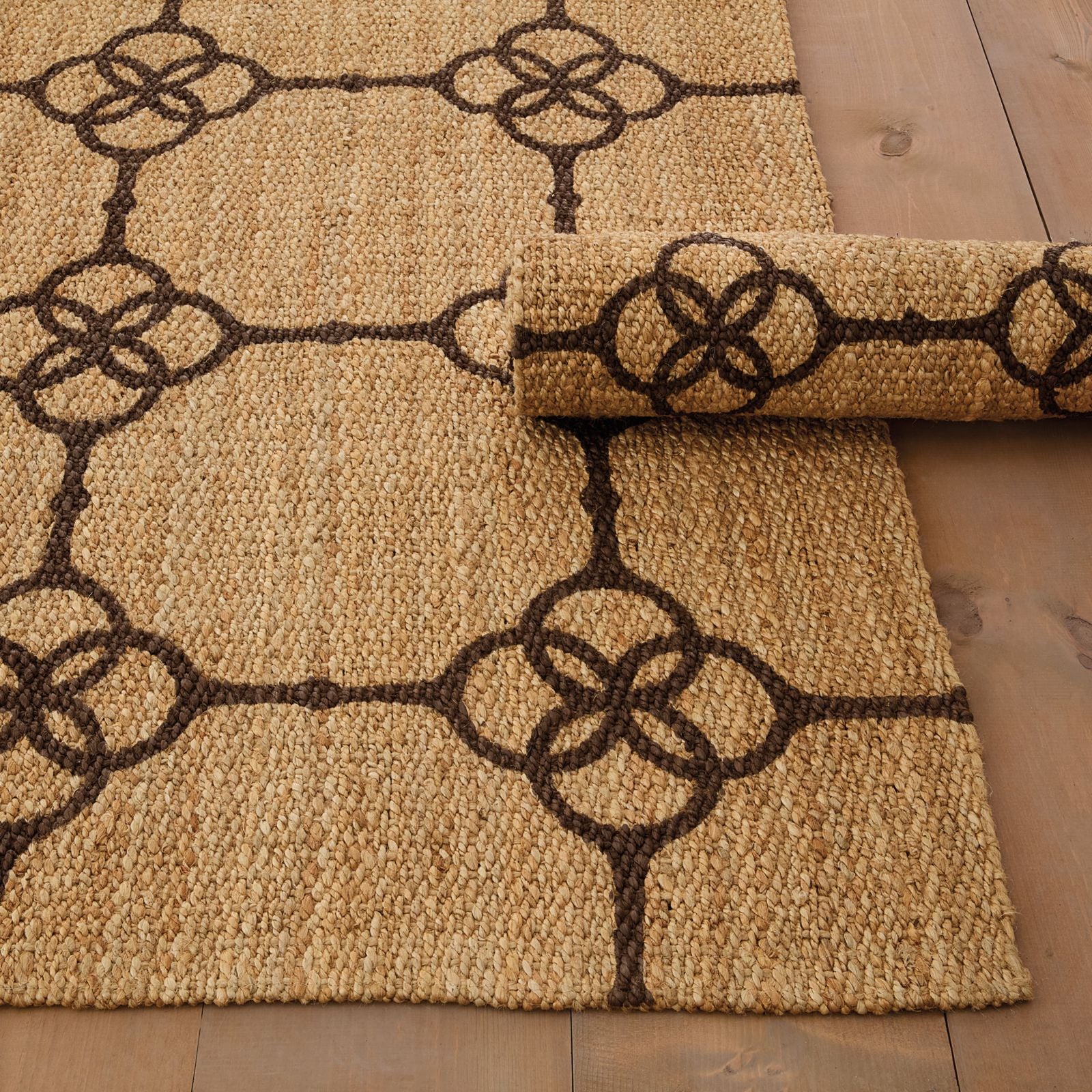 Carson Kressley Geometric Snaffle Bit Jute Rug