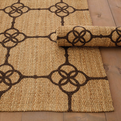 Carson Kressley Geometric Snaffle Bit Jute Rug