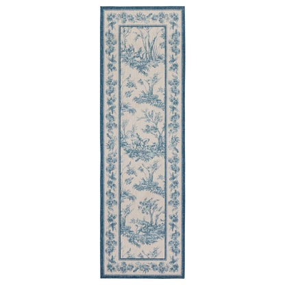 Carson Kressley Saddler Toile Printed Rug