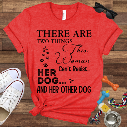 Dog Mom Shirt – Meaningful Gift for Women Who Love Their Dogs Deeply- Bella Canvas T-Shirt