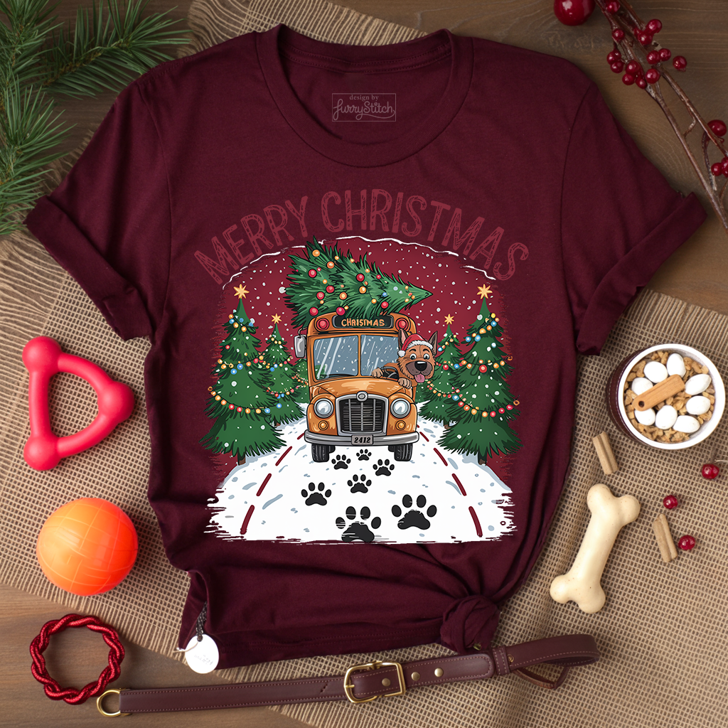 GSD Christmas Ride T-shirt