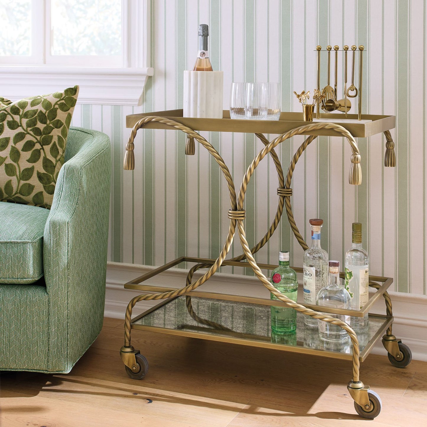 Carson Kressley Brighton Bar Cart