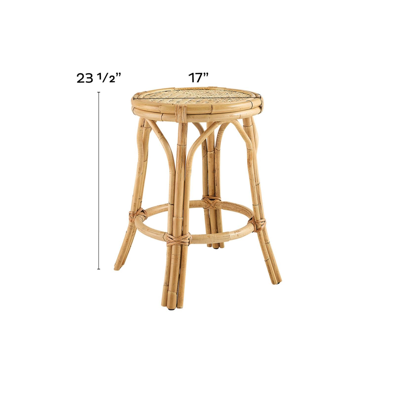 Hattie Backless Counter Stool