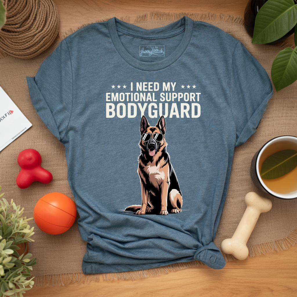 Emotional Support Bodyguard T-shirt