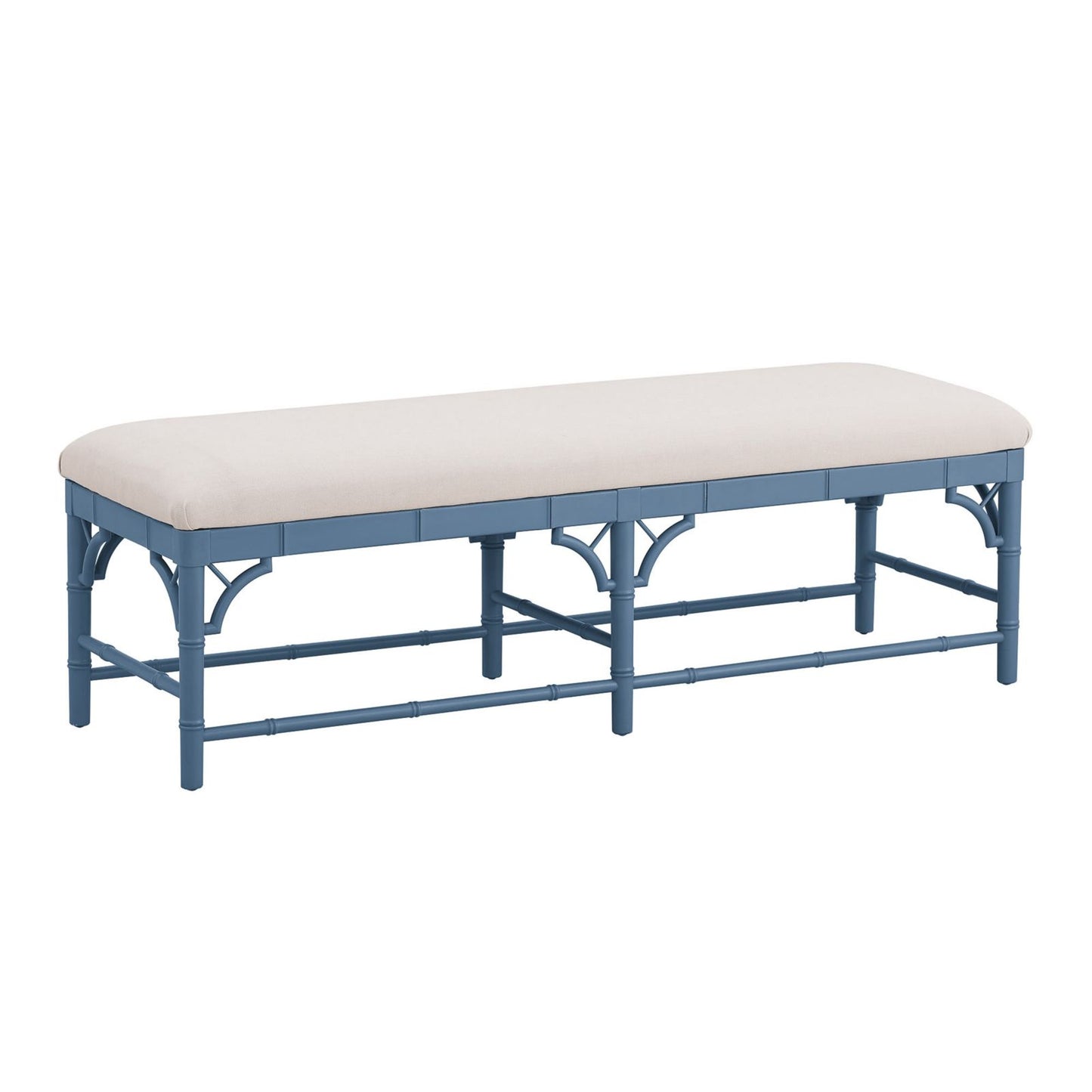 Dayna Bench with Sandberg Parchment Seat