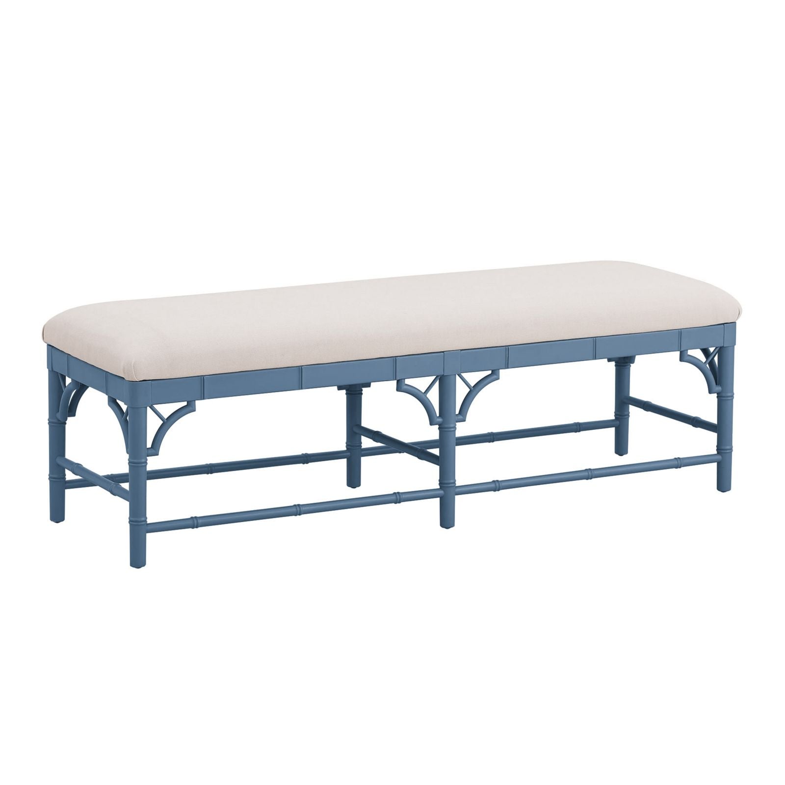 Dayna Bench with Sandberg Parchment Seat