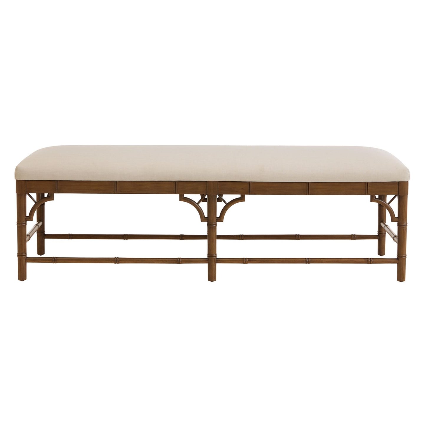 Dayna Bench with Sandberg Parchment Seat