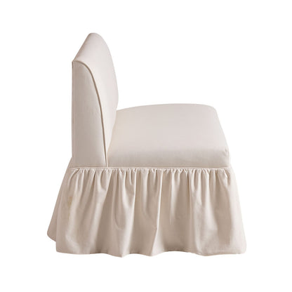 Bristol 36-Inch Bench with Ruffle Skirt
