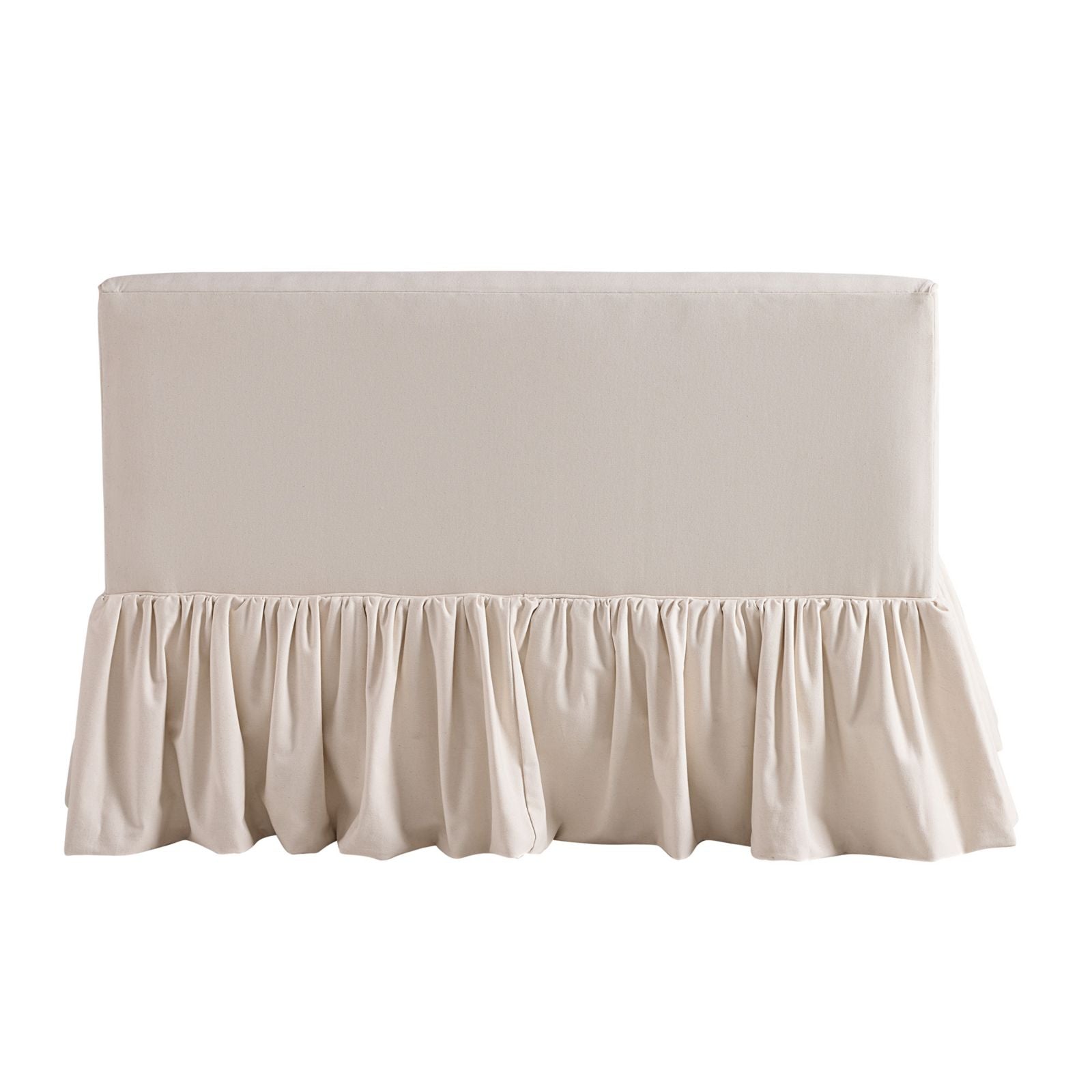 Bristol 48-Inch Bench with Ruffle Skirt