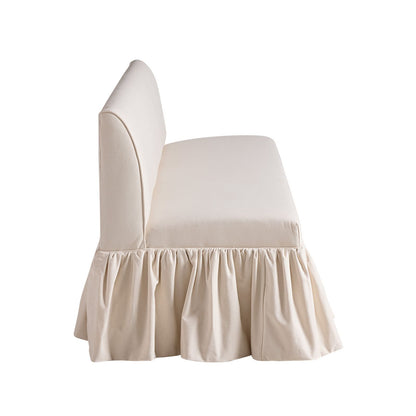 Bristol 60-Inch Bench with Ruffle Skirt