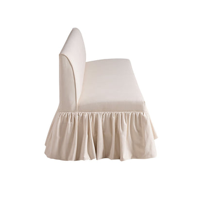 Bristol 72-Inch Bench with Ruffle Skirt