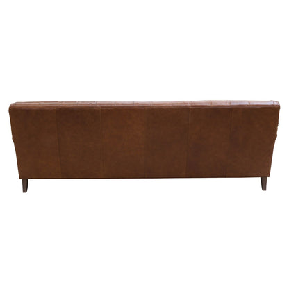 Maggie 96 Inch Leather Sofa