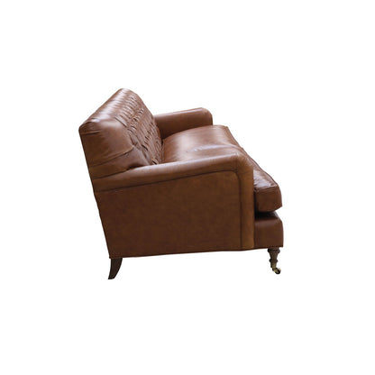 Maggie 96 Inch Leather Sofa