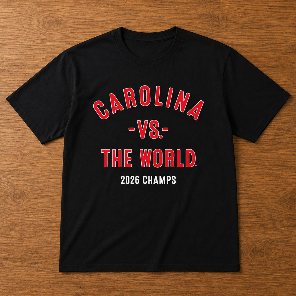 Unisex Hockey vs. The World Champions Graphic Shirt for Hockey Fans