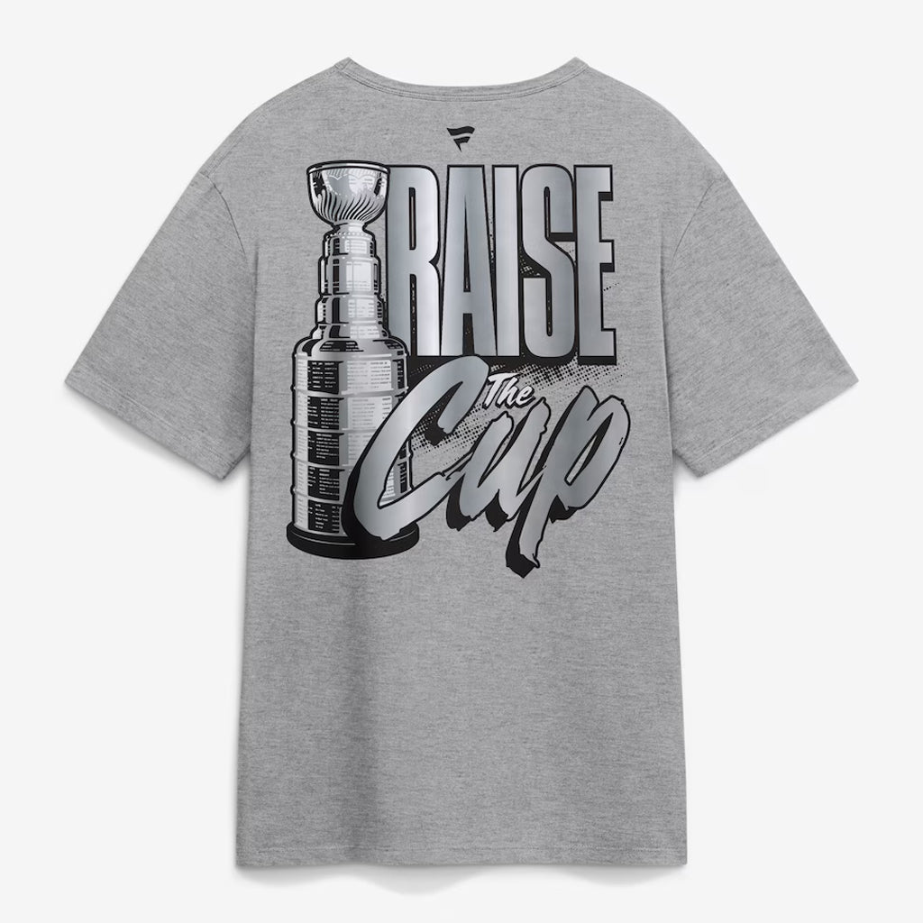 Unisex Gray Hockey Champions Locker Room Graphic Shirt for Hockey Fans