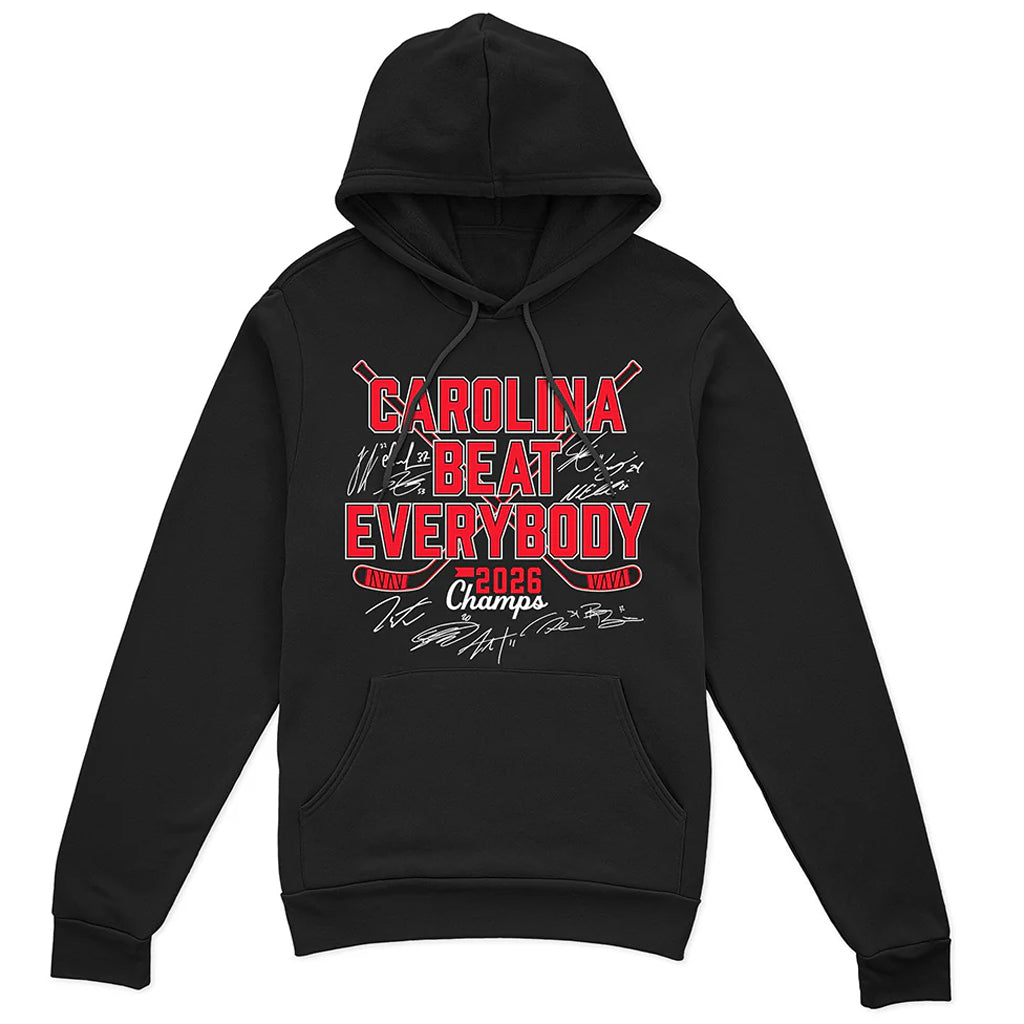 Unisex Hockey Beat Everybody Champions Graphic Shirt for Hockey Fans