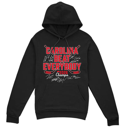 Unisex Hockey Beat Everybody Champions Graphic Shirt for Hockey Fans