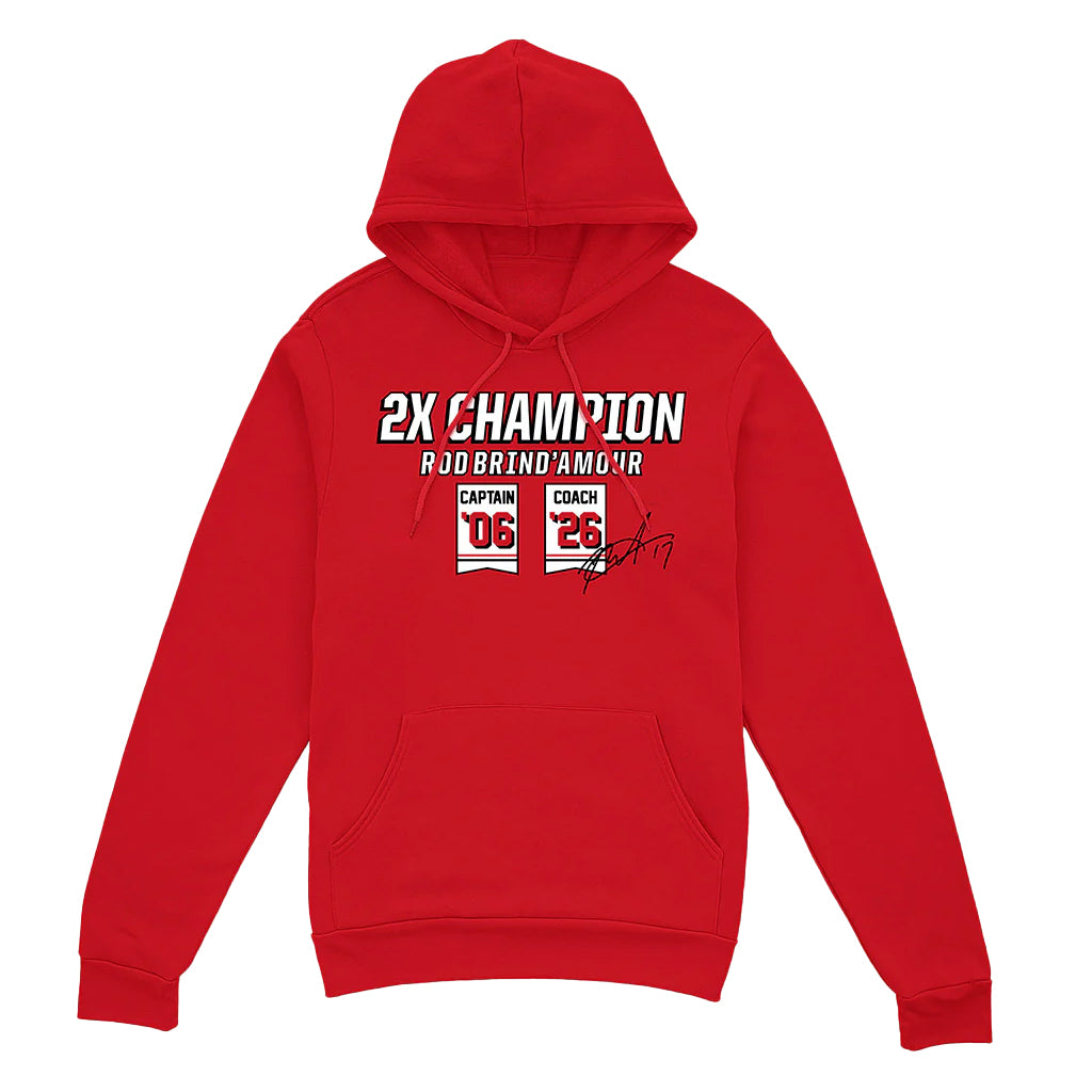 Unisex Two-Time Champion Graphic Shirt for Hockey Fans