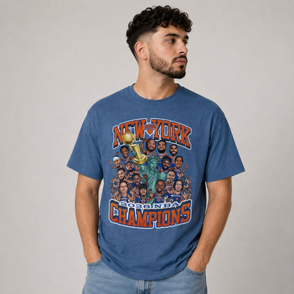 Unisex 2026 Finals Champion Caricature Basketball Graphic Shirt