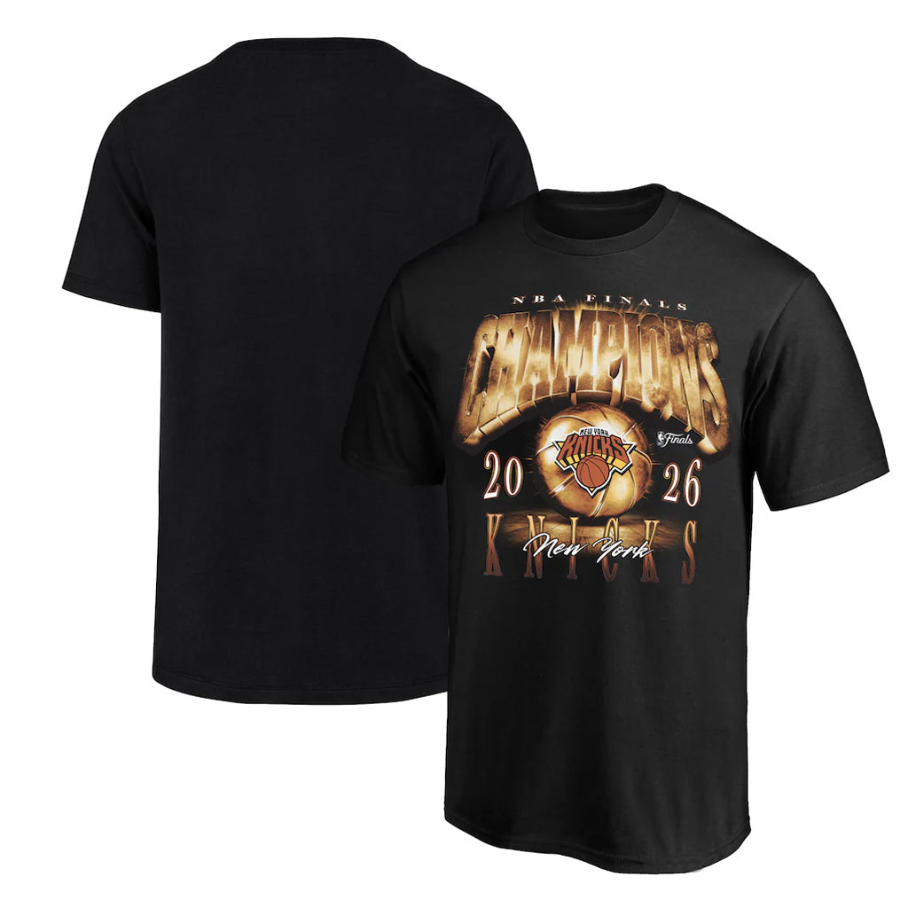 Unisex New York Knicks 2026 Finals Champions Graphic Shirt for Basketball Fans