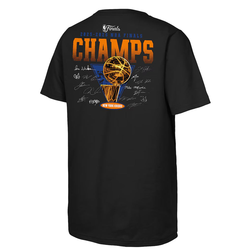 Unisex City Basketball 2026 Finals Champions Trophy Signature Roster Graphic Shirt for Basketball Fans