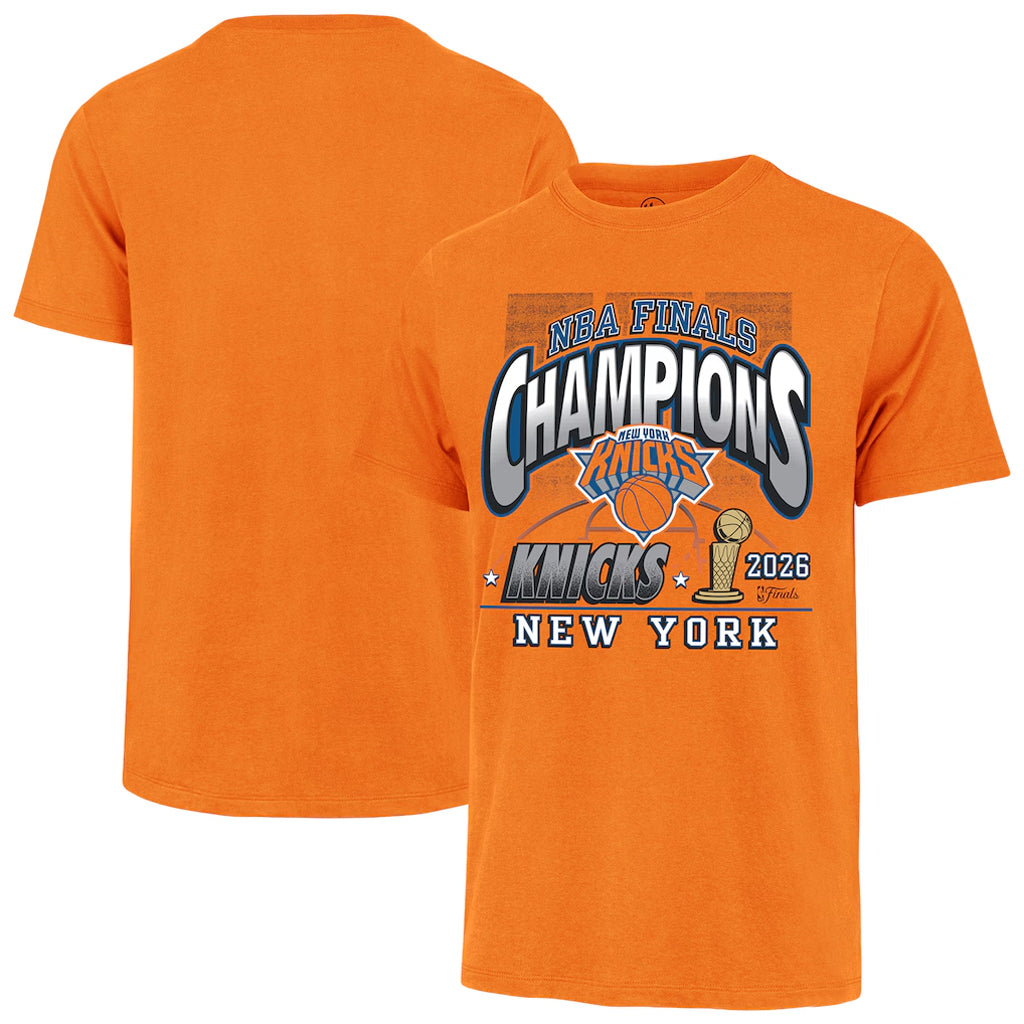 Unisex New York Knicks 2026 National Basketball Association Finals Champions Graphic Shirt for Basketball Fans