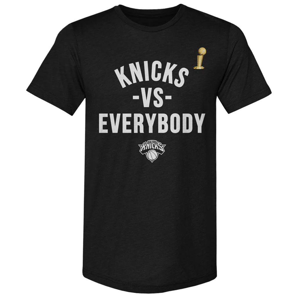 Unisex New York Knicks Finals 2026 Vs Everybody Graphic Shirt for Basketball Fans