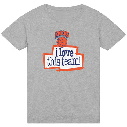Unisex City Basketball I Love This Team Graphic Shirt for Basketball Fans