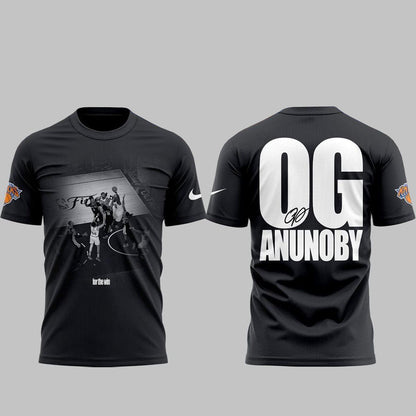 Unisex New York Knicks OG Anunoby 2026 For The Win Graphic Shirt for Basketball Fans