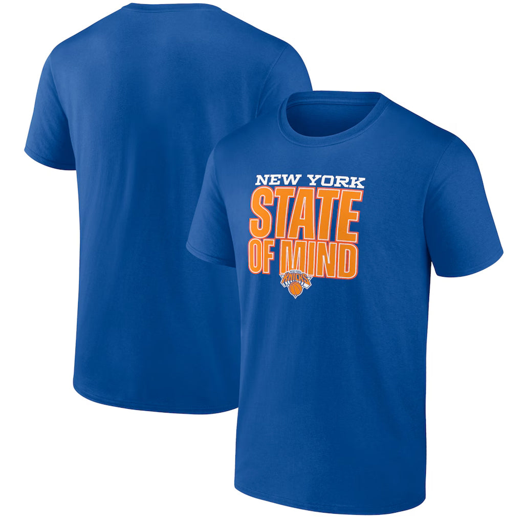 Unisex New York Knicks State Of Mind Graphic Shirt for Basketball Fans