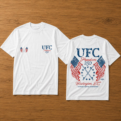 Unisex Freedom 250 Flags MMA Graphic Shirt