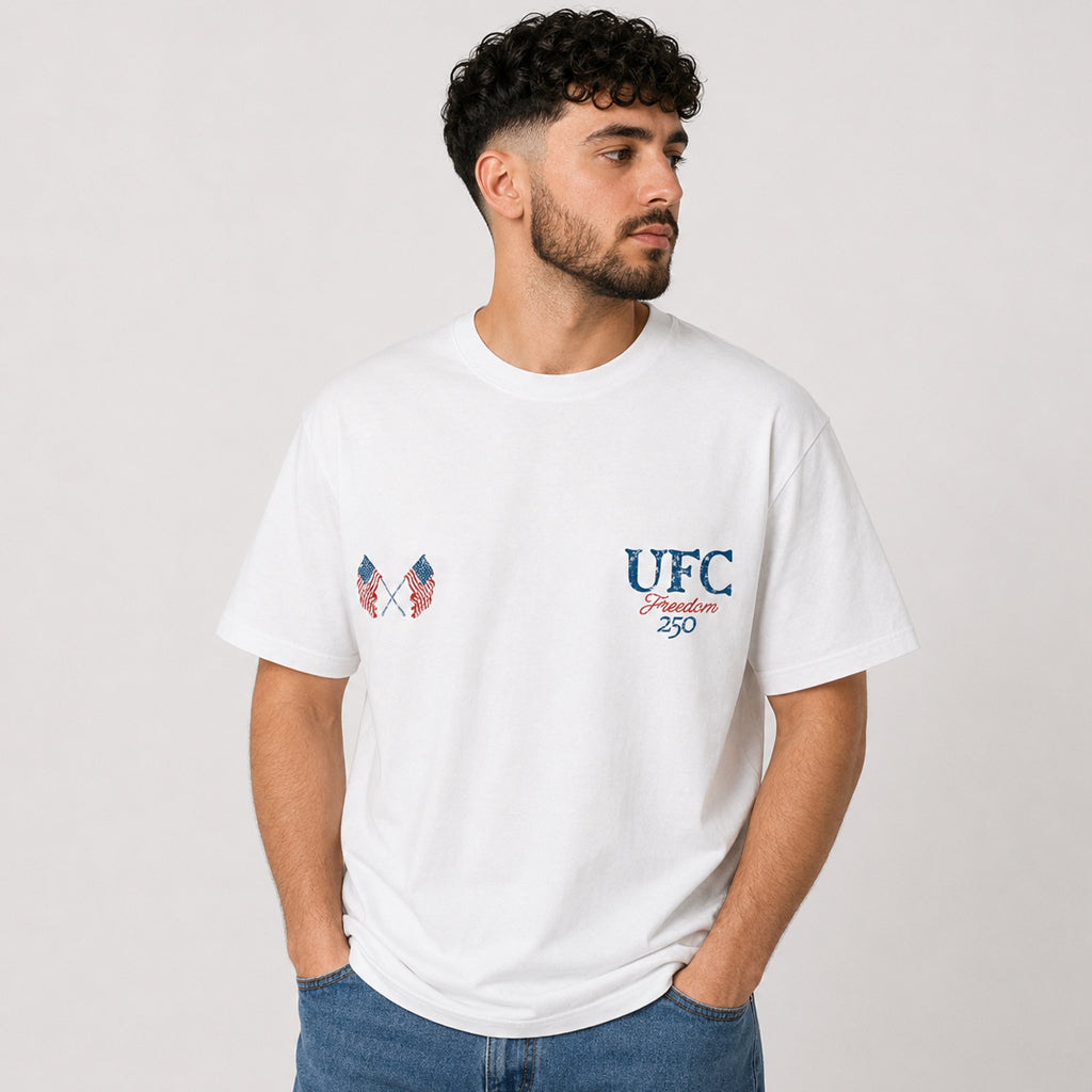 Unisex Freedom 250 Flags MMA Graphic Shirt